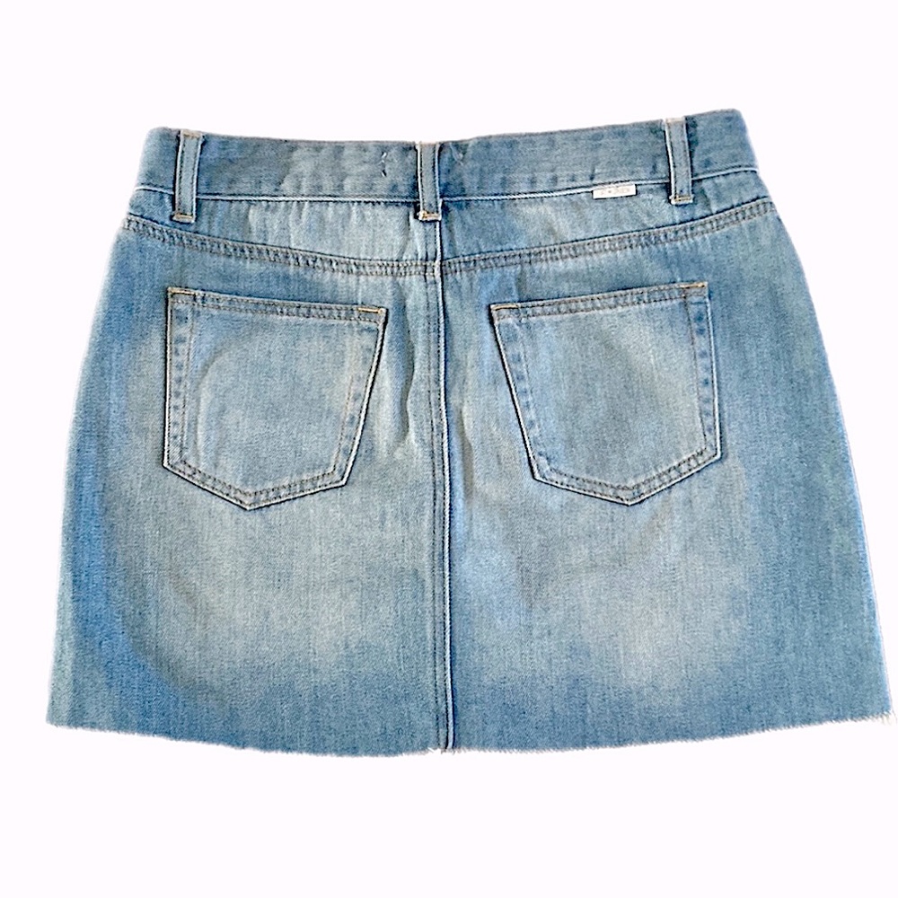 SKY and SPARROW soft denim mini Skirt blue Size 10/12 women’s - Picture 6 of 9